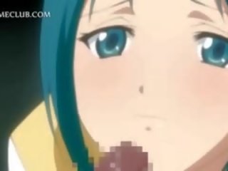 Tatlong-dimensiyonal anime dalagita pagkuha licked at fucked sa close-ups