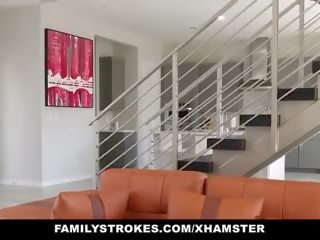 Familystrokes - ผู้บริสุทธิ์ วัยรุ่น ได้รับ เต็มไปด้วย ด้วย uncles