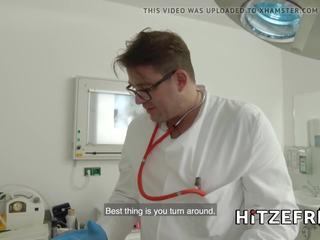 Hitzefrei Busty Blonde German MILF Fucked by Her medical man
