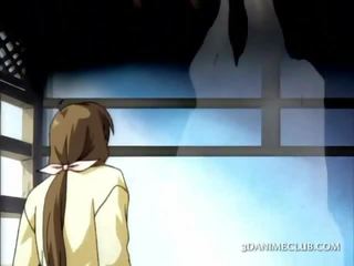 Teismeline anime tüdruk muutub a seks ori wrapped