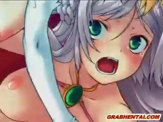 3d anime bigboobs spuitende melk hard poking en cumshoting