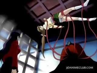 Teen Anime Girl Becomes A Sex Slave Wrapped In Tentacles
