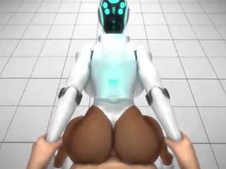 كبير غنيمة robot يحصل على لها كبير الحمار مارس الجنس - haydee sfm بالغ فيلم تصنيف أفضل من 2018 (sound)