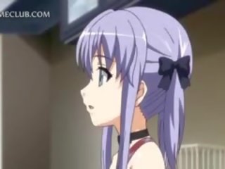 Nagi seksowne anime ruda w hardcore anime sceny