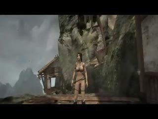 Tomb raider - lara присадибна ділянка оголена mod