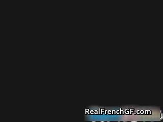 Erotic Blonde French Teenie Stuffing