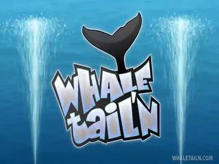 เซ็กซี่ บลอนด์ แสดง whale tail