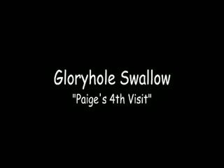 Gloryholeswallow proxy paige 4th visit