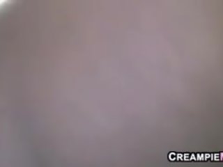 Creampie From Big Black Cock Cuckold