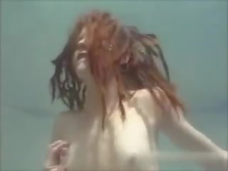 Dreadlocks 잤어요 수중, 무료 수중 관 더러운 영화 클립