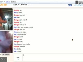 Omegle के buenas tetas y culo