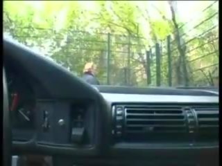 Huge Titted German prostitute - Part1 - Tits & Pussy in Car