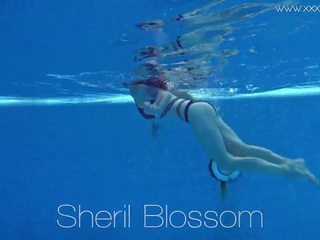 Sheril Blossom smashing Russian Underwater, HD x rated video bd