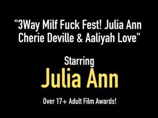 3way mẹ tôi đã muốn fuck quái liên hoan! julia ann cherie deville & aaliyah tình yêu