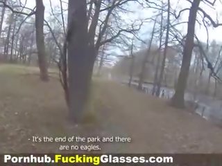 Fucking Glasses - Squirrel foretells hot anal sex