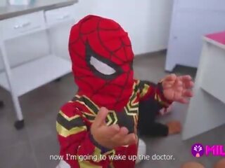 Midget Spider-Man defeats clinics thief and super Maryam sucks his cock&period;&period;&period; Hero or villain&quest;