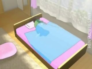 Aranyos 3d hentai lány van egy nedves álom