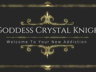 Cristal knight top-less grande tetitas joi dominación femenina tirón apagado instrucción